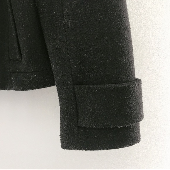 Wool blend coat jacket - Picture 3 of 8